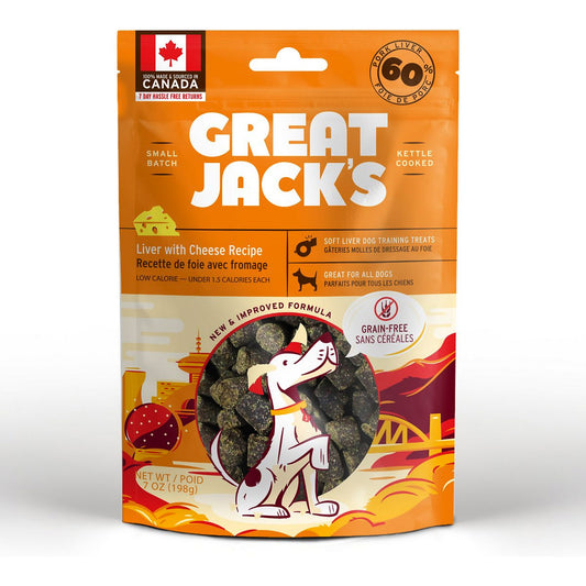 Great Jack’s Liver with Cheese Recipe Grain-Free Dog Treats