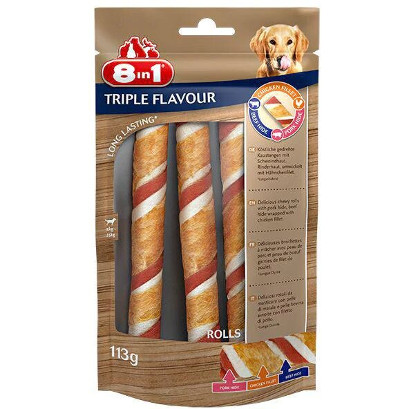 8in1 Triple Flavour Rolls